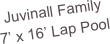 Juvinall Family
7’ x 16’ Lap Pool