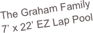 The Graham Family
7’ x 22’ EZ Lap Pool