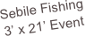 Sebile Fishing
3’ x 21’ Event